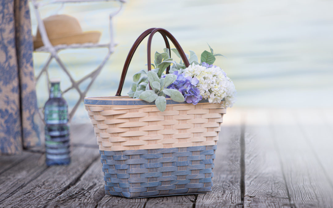 Seaside Summer Tote Basket
