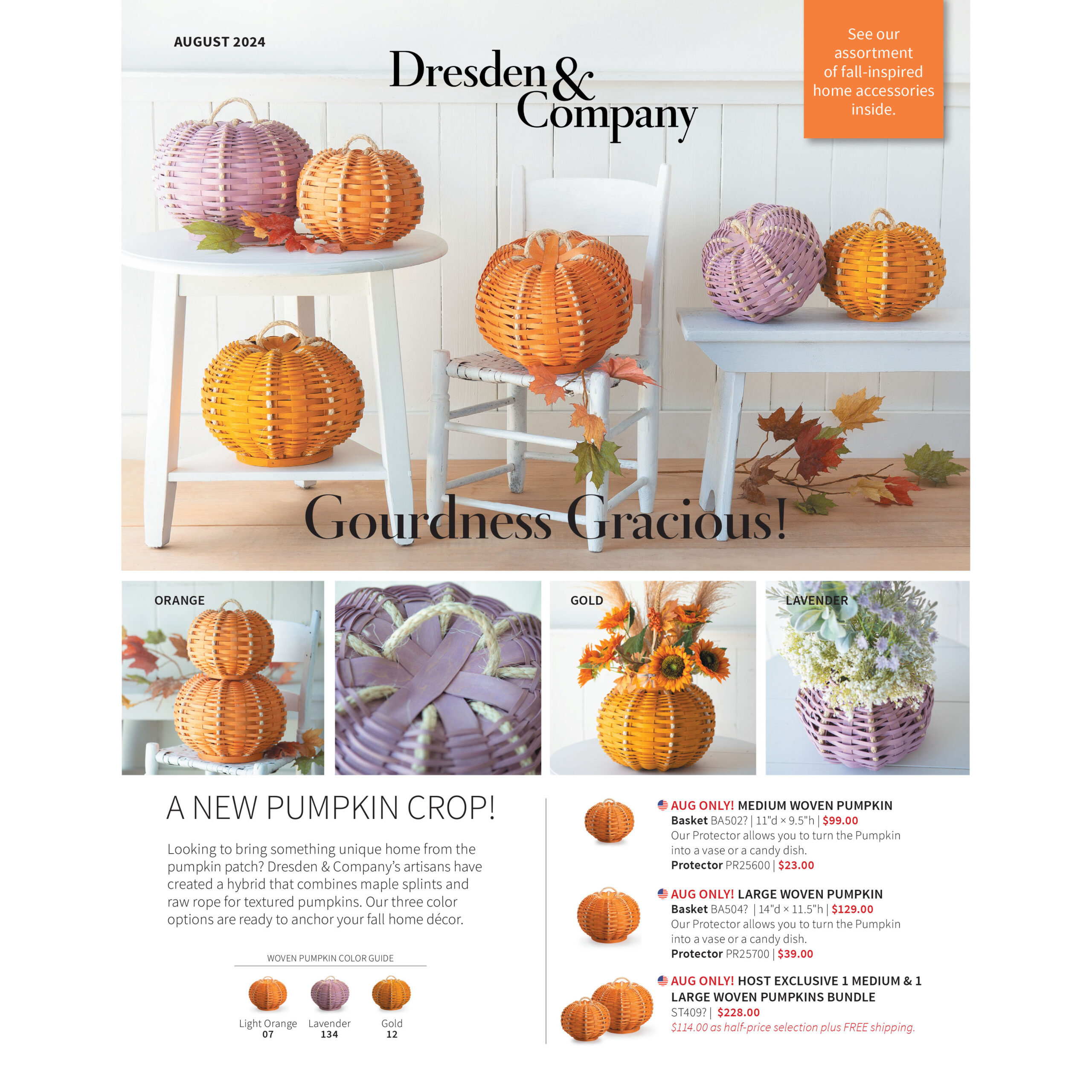 Handmade Baskets, Pottery & Home Decor Dresden&Co. Dresden & Company